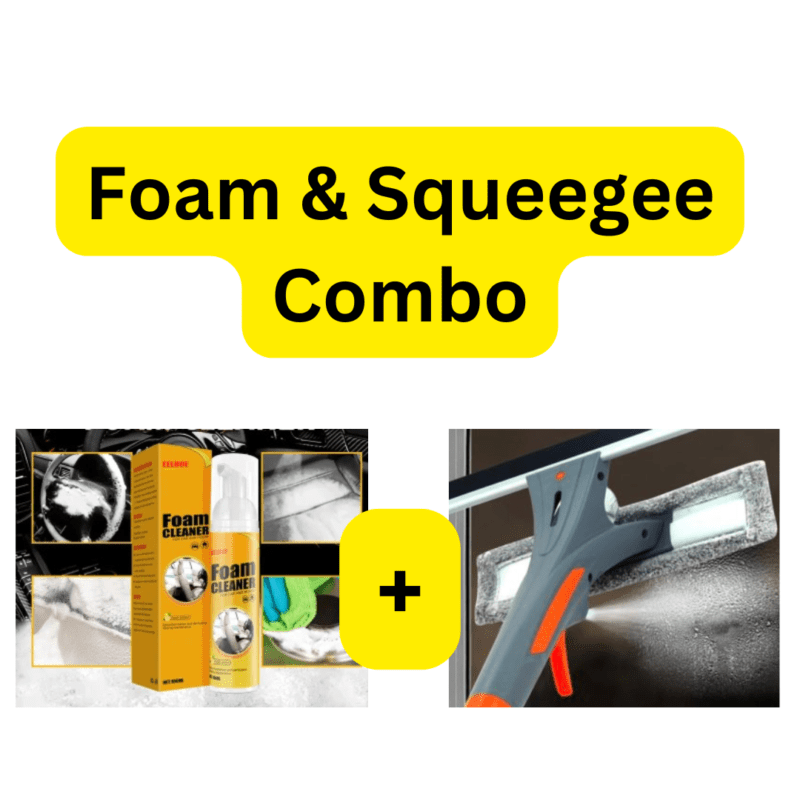 Foam & Squeegee Combo