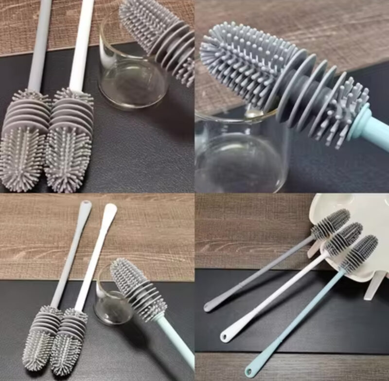 Long Silicon Bottle Brush{Free 2.5ltr Liquid Soap} - Image 7