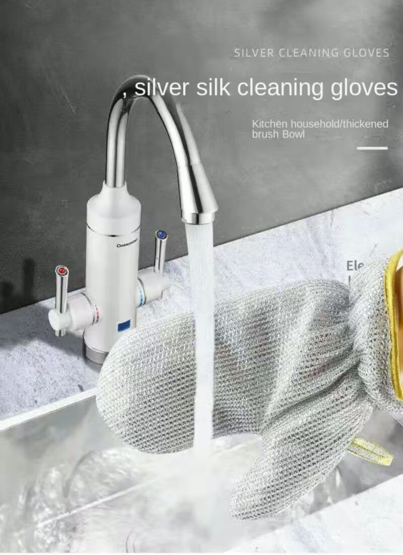 Multipurpose Iron-Sponge Glove + 2.5 Ltr Liquid Soap - Image 3