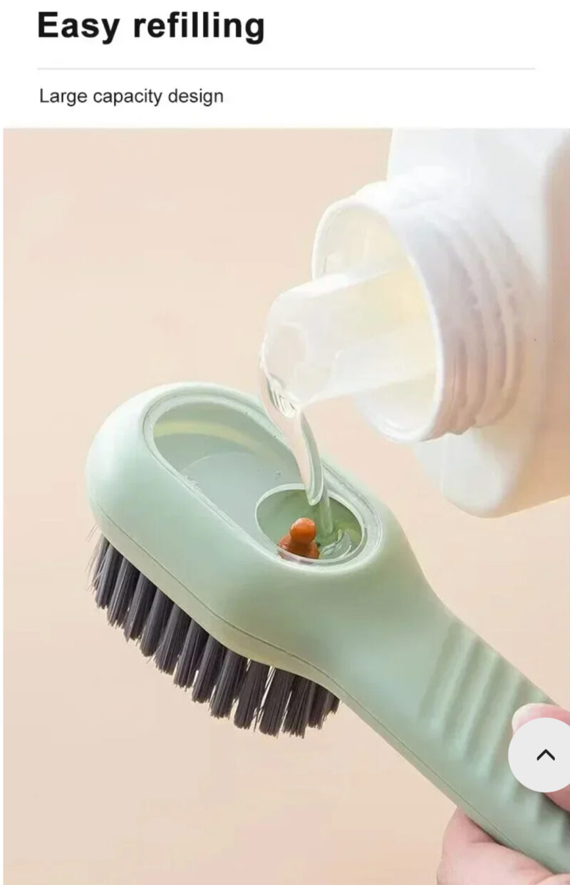 Multifunctional Shoe Brush +2.5Ltr Liquid Soap - Image 4